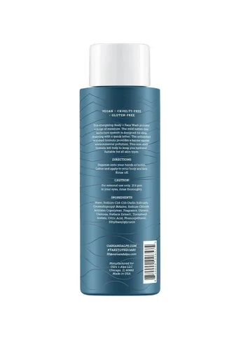 Miniatura 7 de Oars + Alps Kit de champú, acondicionador y gel de baño sin sulfato para hombre, cuidado hidratante de la piel con infusión de hamamelis y aceite