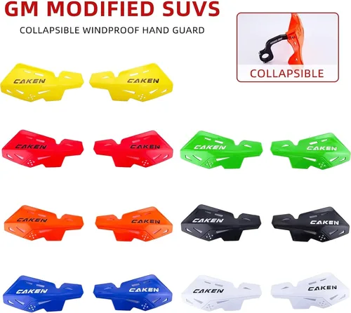 Miniatura 8 de Paramanos universales de 22 mm (7/8 pulgadas) y 28 mm (1 1/8 pulgadas) para manillar CNC para moto de cross, ATV, scooter para CRF KLX KX LTR TRX SX