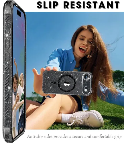 Miniatura 3 de MIODIK Compatible con Funda para iPhone Air, [Compatible con Magsafe] con Protector de Pantalla y Protección de Cámara Mejorada, Funda Protectora