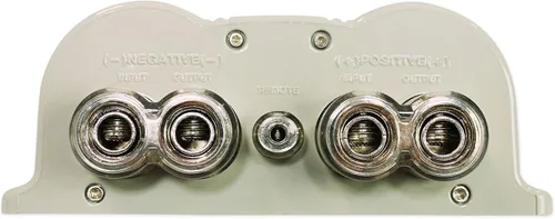 Miniatura 3 de Rockville Condensador RFC30F de 30 farades, pantalla de voltaje azul, medidor LED, modo de suspensión, advertencia de polaridad inversa