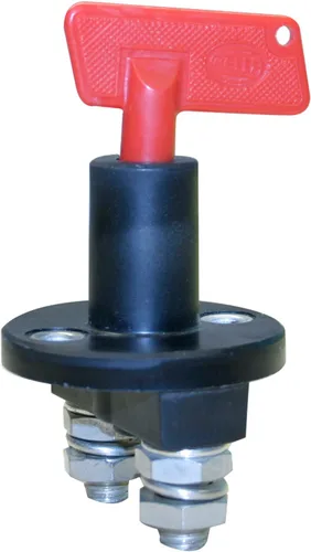 HELLA - Interruptor principal de batería 002843011, serie 2843, con capacidad nominal de 100 amperios