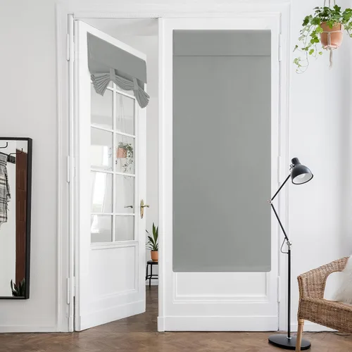 Miniatura 109 de HOMEIDEAS Cortinas Opacas para Aula para Puerta Principal, Cubierta de Ventana de Puerta de Aula, Persianas de Privacidad con Aislamiento Térmico