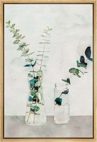 Miniatura 13 de Lienzo enmarcado para pared, diseño de rosa del desierto con pinchos, plantas florales suculentas, fotografía, arte moderno, primer plano