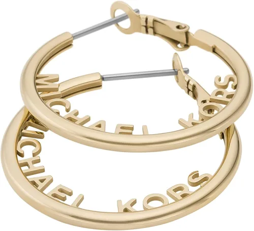 Miniatura 2 de Michael Kors - Arracadas de plata y oro rosa para mujer