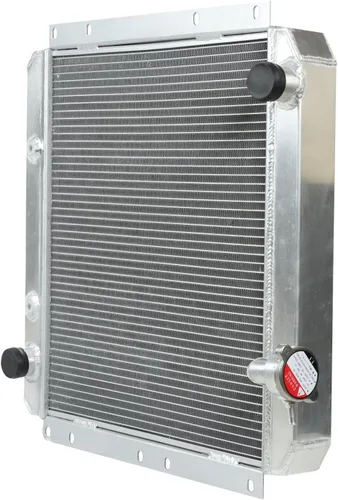 Miniatura 3 de Radiador de aluminio completo de 3 filas compatible con T-oyota Land Cruiser FJ40 FJ45 Series L6 1958-1984