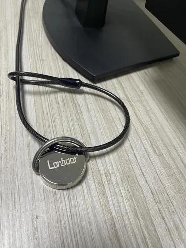 Miniatura 5 de Placa base de anclaje de seguridad de acero inoxidable, ganchos de anillo D de anclaje de montaje en escritorio para cerraduras de cable