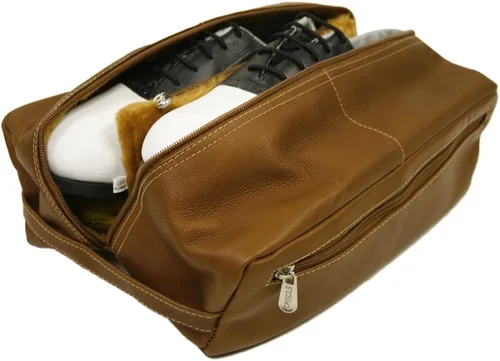 Miniatura 3 de Piel Leather Bolsa de zapatos Deluxe, Saddle, Bolsa de zapatos Deluxe