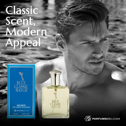 Miniatura 6 de PB ParfumsBelcam CM Deep Blue Eau de Toilette en espray para hombre, colonia de cítricos acuáticos frescos con bergamota, notas marinas y almizcle