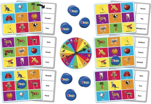 Miniatura 2 de MasterPieces Juegos para niños - Farm Bingo Juego