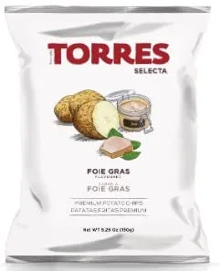 Miniatura 2 de Torres - Patatas fritas de patatas fritas de hierba de foie, 1.76 oz (50 g) (3 unidades) Ligero y crujiente con sabores atrevidos Bocadillo