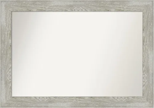 Miniatura 60 de Amanti Art Espejo personalizado, espejo de baño Alexandria Greywash, espejo de pared o espejo de tocador de baño sobre el fregadero