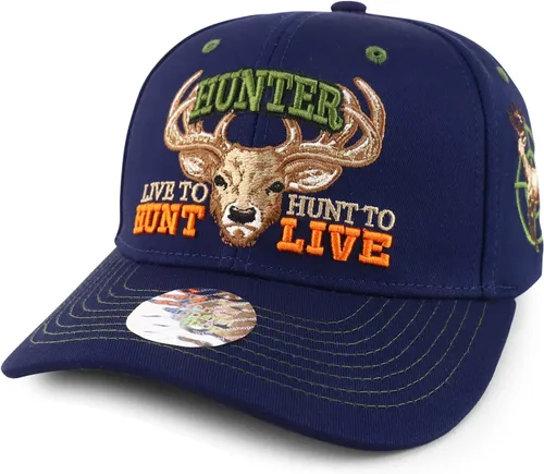 Miniatura 11 de Trendy Apparel Shop Gorra de béisbol ajustable bordada de pesca de caza