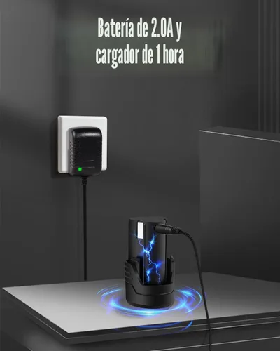 Miniatura 6 de AVID POWER Llave de trinquete eléctrica inalámbrica de 3/8", 44.2 pies-libras Kit de llave de trinquete eléctrica de 12V con dos baterías de 2.0Ah