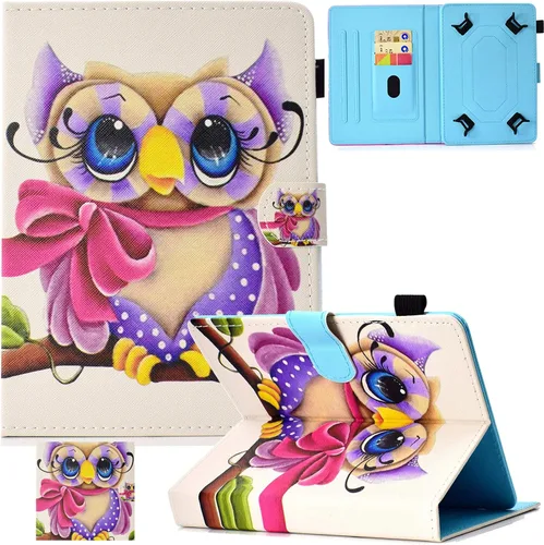 Miniatura 9 de Funda universal para tablet de 9.0 a 10.5 pulgadas, ranuras para tarjetas para iPad 9.7/iPad 10.2/iPad 10.5/Galaxy Tab 3 10.1/Tab 4 10.1/Tab S3 Oso