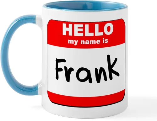 Miniatura 8 de CafePress Taza de café de cerámica con texto en inglés «Hello My Name Is Mary», de 11 oz (11.0 fl oz)