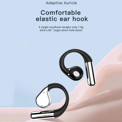 Miniatura 3 de Auriculares inalámbricos con ganchos para las orejas, auriculares deportivos Bluetooth 5.4 de oreja abierta, auriculares impermeables sobre la oreja