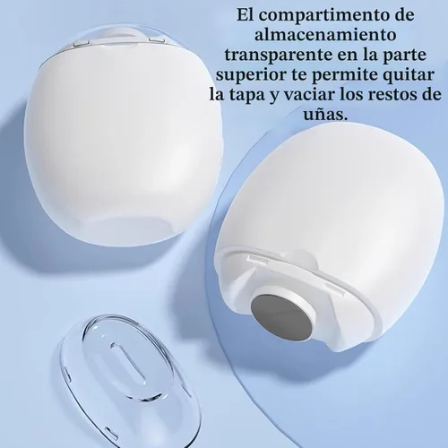 Miniatura 6 de Cortaúñas eléctrico, 2026 NUEVO Cortaúñas eléctrico 3 en 1 con luz LED y 3 velocidades, cortador de uñas automático silencioso de 360°