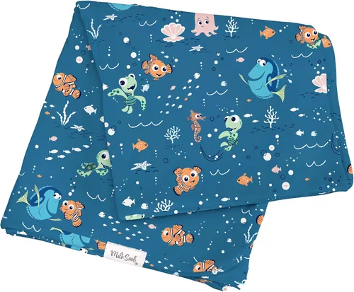 Miniatura 17 de Milk Snob Disney A Wish Come True Manta de Arrullo para Bebé Niño/Niña, Suave de Recepción, Seguridad y Juego, Ropa de Cama para Bebé Recién Nacido