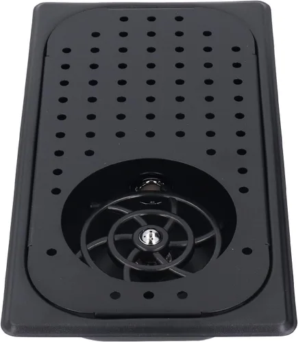 Miniatura 8 de Enjuagadora de jarra con rotación de 360 grados, enjuague de vidrio para fregadero de cocina, arandela de vasos de acero inoxidable con bandeja