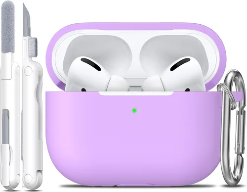 Miniatura 72 de Funda para AirPods con llavero, protección completa, de silicona, accesorios para AirPods, funda para hombres, mujeres y adolescentes, con estuche