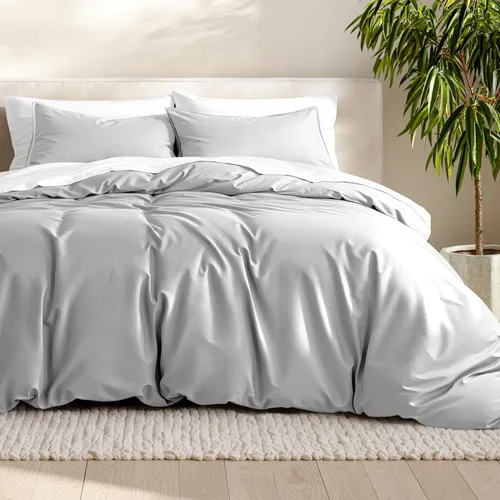Miniatura 56 de Bare Home - Funda de edredón de ropa de cama extra larga - Colección premium de 1800 hilos súper suave - Funda de edredón ligera y fresca - Ropa