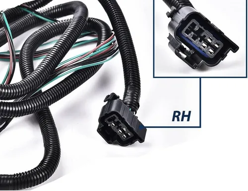 Miniatura 3 de Señal de giro, luz de freno, luz de respaldo y lámpara de halogéno con arnés de cableado y enchufes para Chevrolet Silverado 1500 2500 HD 3500