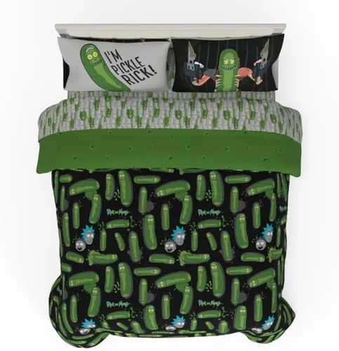 Miniatura 109 de Franco - Juego de ropa de cama para niños, edredón y sábanas supersuaves con funda de almohada, 5 piezas, tamaño individual, Jurassic World, 6A1348