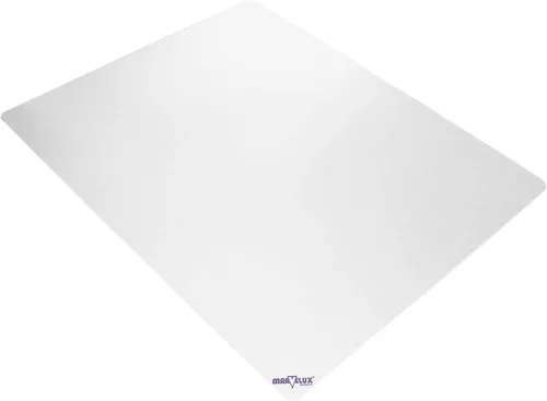 Miniatura 6 de Marvelux Tapete antideslizante para silla para suelos duros, 29 x 46 pulgadas, protector de piso de madera dura de oficina blanco duradero