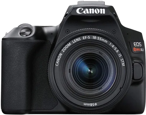 Miniatura 3 de Canon EOS Rebel SL3 Cámara DSLR con lente de 0.709-2.165 in (negro) (3453C002) + tarjeta de memoria de 64 GB + estuche + lector de tarjetas +