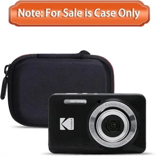Miniatura 8 de LTGEM - Funda compatible con cámara digital Kodak PIXPRO Friendly Zoom FZ55 de 16 MP, color negro