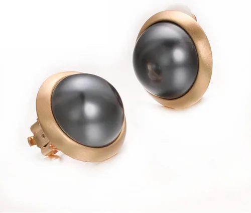 Miniatura 21 de Yoursfs Clip on Earrings for Women Round Faux Pearl Earrings Clipon 18K Gold Plated Non Pierced Earring Jewelry