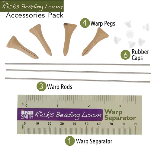 Miniatura 4 de The Beadsmith Ricks Bead Loom - Kit de accesorios (1 unidad)