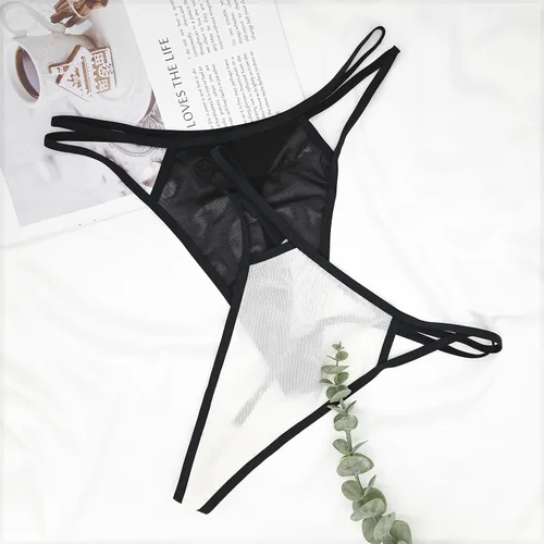 Miniatura 2 de T Back Sexy Low Rise Variedad Elástico Invisible Patrones de Tangas para Mujer