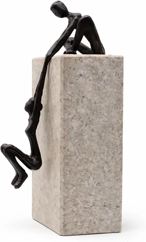 Miniatura 7 de Esculturas de hierro fundido para escritorio, decoración de oficina, decoración de mesa para sala o dormitorio, objetos decorativos pequeños