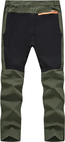 Miniatura 2 de TBMPOY Pantalones cargo de senderismo para hombre, ligeros, impermeables, de secado rápido, pantalones de montaña, pesca, camping