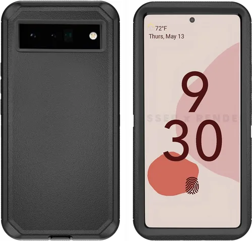 Miniatura 3 de Asuwish Funda de teléfono para Google Pixel 6 Pro, híbrida, resistente, a prueba de golpes, dura, a prueba de caídas, cuerpo completo, resistente