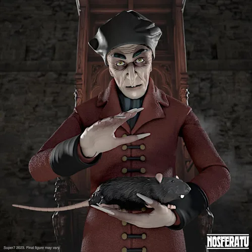 Miniatura 4 de Super7 ULTIMATES! Nosferatu Count Orlok (Full Color) - Figura de acción de Nosferatu de 7 pulgadas, colección clásica de monstruos y juguetes retro