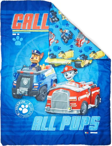 Miniatura 5 de Paw Patrol Calling All Pups - Juego de ropa de cama infantil de 4 piezas, incluye edredón, juego de sábanas, sábana bajera, sábana superior + funda