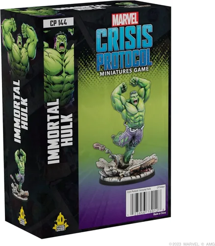 Marvel: Crisis Protocol Immortal Hulk - Paquete de personajes - ¡Desata el golpe eterno! Juego de superhéroes de mesa, a partir de 14 años, 2