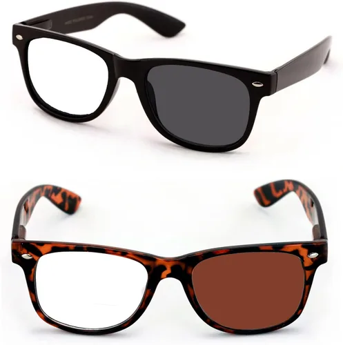 Miniatura 12 de Vision World Eyewear 2 pares de gafas de lectura de lujo - Gafas cómodas, elegantes y simples con aumento