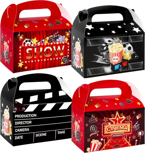 C L cooper life Caja de regalo de fiesta de película, caja de regalo de fiesta nocturna de películas, cajas de regalo para películas temáticas de