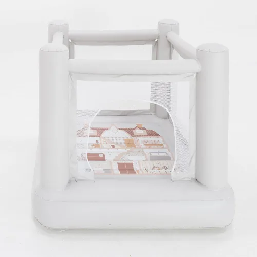 Miniatura 9 de PLAYSMOL Mini City Casa Inflable de Rebote, Casa de Salto para Juego Interior, Castillo Inflable para Niños Pequeños y Niños de 3-6, Fácil