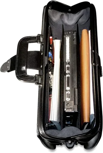 Miniatura 3 de Elements Classic Bolso de cuero #4505, Negro -, Maletín clásico