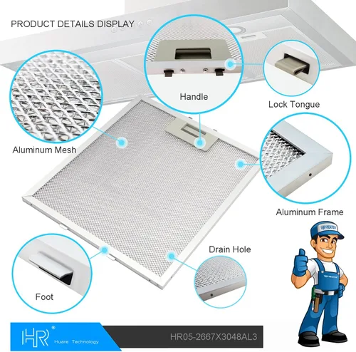 Miniatura 7 de Filtro de campana extractora W10169961A actualizado, filtro de ventilación de estufa, se adapta a Whirlpool, Ikea, Kitchen Aid, Jenn Air, filtros