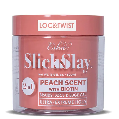 Miniatura 17 de Esha Slick N Slay Gel para Trenzar – Gel Hidratante, Acondicionador y Brillante de Sujeción Ultra Extrema 3-en-1 para Cabello – Gel de Fijación