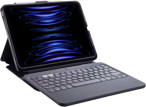 Miniatura 21 de ZAGG Pro Keys - Funda desmontable y teclado inalámbrico para Apple iPad de 10.2 pulgadas (Gen 9, 8, 7) - Emparejamiento Bluetooth, teclas