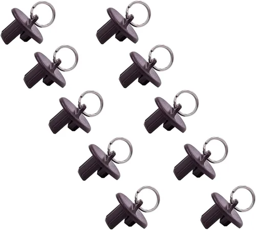 Miniatura 16 de Reemplazo universal de persianas enrollables para exteriores e interiores (5 tapas finales, beige)