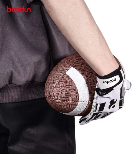 Miniatura 7 de Guantes deportivos de bateo de béisbol/sóftbol súper agarre para adultos y jóvenes Blanco