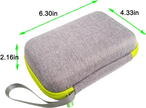 Miniatura 4 de JCHPINE Estuche rígido de transporte para Leapfrog LeapLand Adventures Learning Video Games, soporte protector de almacenamiento para HDMI Game