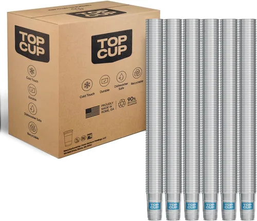 Miniatura 21 de Top Cup by Ball – 9 onzas, 50 unidades, vasos de fiesta de aluminio reutilizables Retención en frío, reciclable, fabricado en Estados Unidos